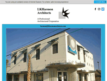 Tablet Screenshot of lkharmonarchitects.com